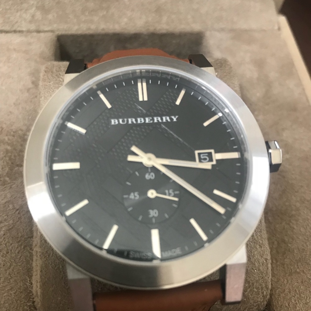 Men’s Burberry Swiss  “The City” Watch